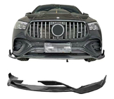 Mercedes GLE W167 2018– Etuhelman Lip -puskurilippa (GLE53/AMG-Line 2023-2026, hiilikuitu) kuva 1