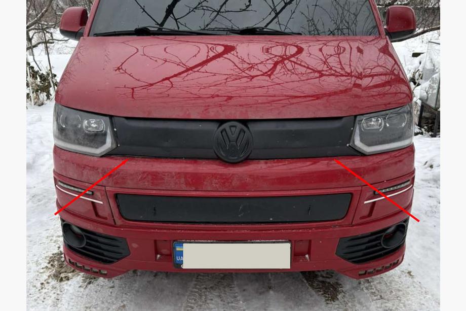 Volkswagen T5 2010–2015 Yläsäleikön talvisuoja Matta Image