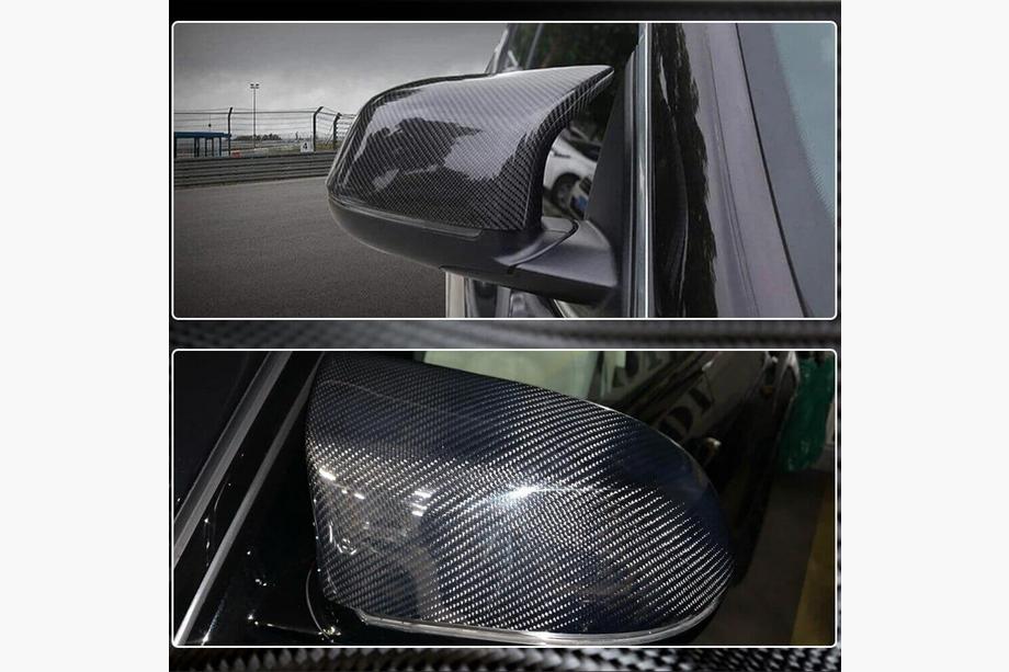 BMW X6 F16 2014–2019 Peilinkuoret M-Look (Hiilikuitu) Kuva 2