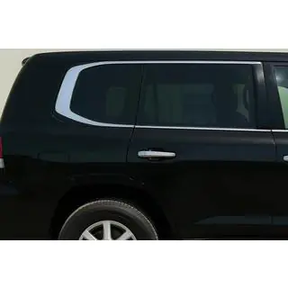 Täydelliset ikkunakehyslistat Design 2025 (2008-2015, ruostumaton teräs) Lexus LX570/450d 2008–2022 kuva 1