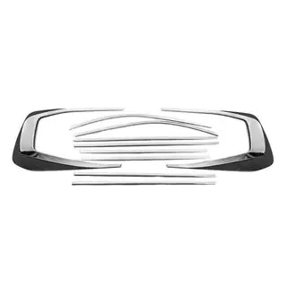 Täydelliset ikkunakehyslistat Design 2025 (2008-2015, ruostumaton teräs) Lexus LX570/450d 2008–2022 kuva 3