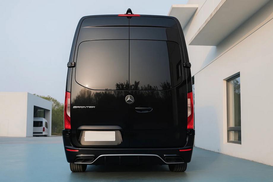 Mercedes Sprinter W907/W910 2018– AMG-takapuskuri (vakioväli, polypropeeni) Image