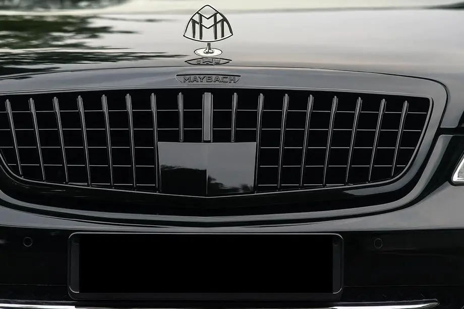 Mercedes S-class W221 2005–2013 Jäähdyttimen säleikkö Maybach Black (2009-2013) Image
