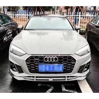 Etupuskurin lip spoiler Lip V4 (S-Line 2021-2025, hiilikuitu)