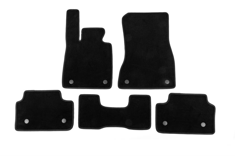 BMW 5/i5 -sarja G60/G60E/G61 2023– Tekstiilimatot Classic (G60/61, musta) Image