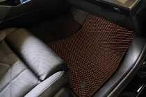 BMW 5/i5 -sarja G60/G60E/G61 2023– EVA-lattiamatot (G60/61, ruskea) kuva 2