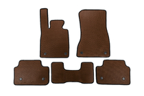 BMW 5/i5 -sarja G60/G60E/G61 2023– EVA-lattiamatot (G60/61, ruskea) kuva 4