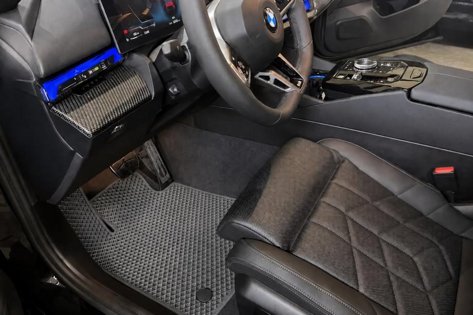 BMW 5/i5 -sarja G60/G60E/G61 2023– EVA-lattiamatot (G60/61, harmaa) Image