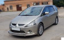 Mitsubishi Grandis 2003–2011 Keulasuoja ST014 (rst.) Ø60/42 mm kuva 2