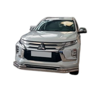 Etusuojakaari ST085 (2020+, ruostumaton teräs) Mitsubishi Pajero Sport 2015– kuva 2