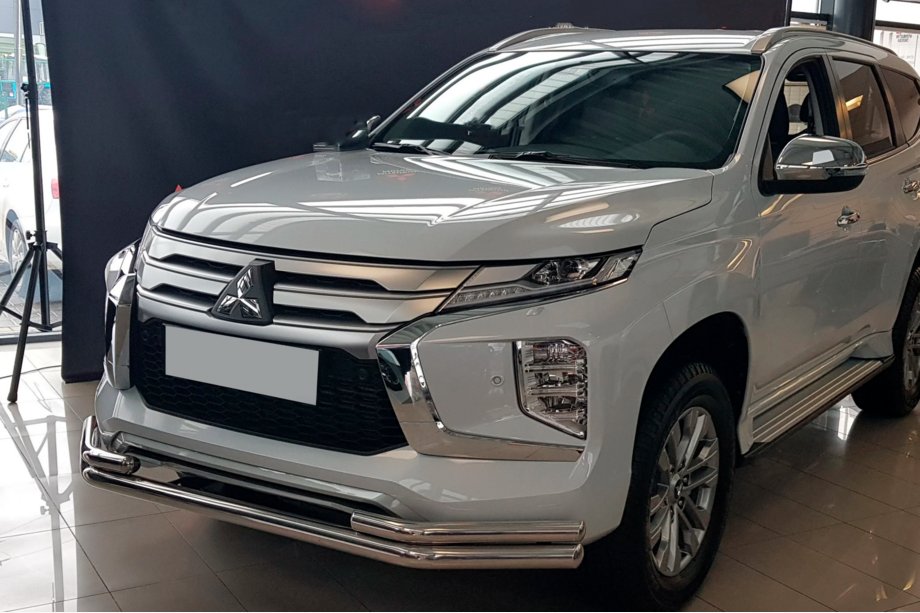 Mitsubishi Pajero Sport 2015– Etusuojakaari ST085 (2020+, ruostumaton teräs) Image