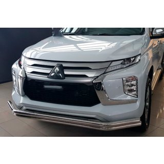 Keulaputki F3-60 (2020+, ruostumaton teräs) Mitsubishi Pajero Sport 2015– kuva 1