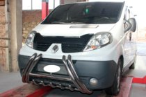 Renault Trafic 2001–2015 Karjapuskuri F1-01 (ruostumaton teräs) kuva 2