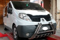 Opel Vivaro 2001–2015 Karjapuskuri F1-01 (ruostumaton teräs) kuva 3