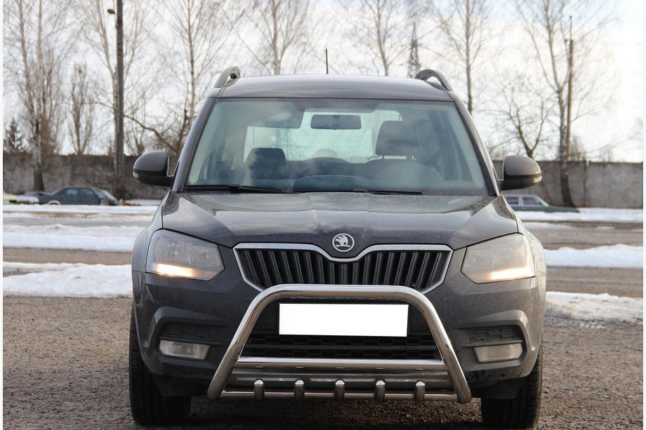 Skoda Yeti 2009–2017 Karjapuskuri WT003 (ruostumaton teräs) Image