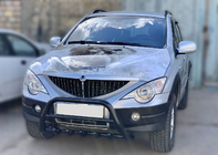 SsangYong Kyron 2005–2014 Karjapuskuri Black WT003 (ruostumaton teräs) kuva 2