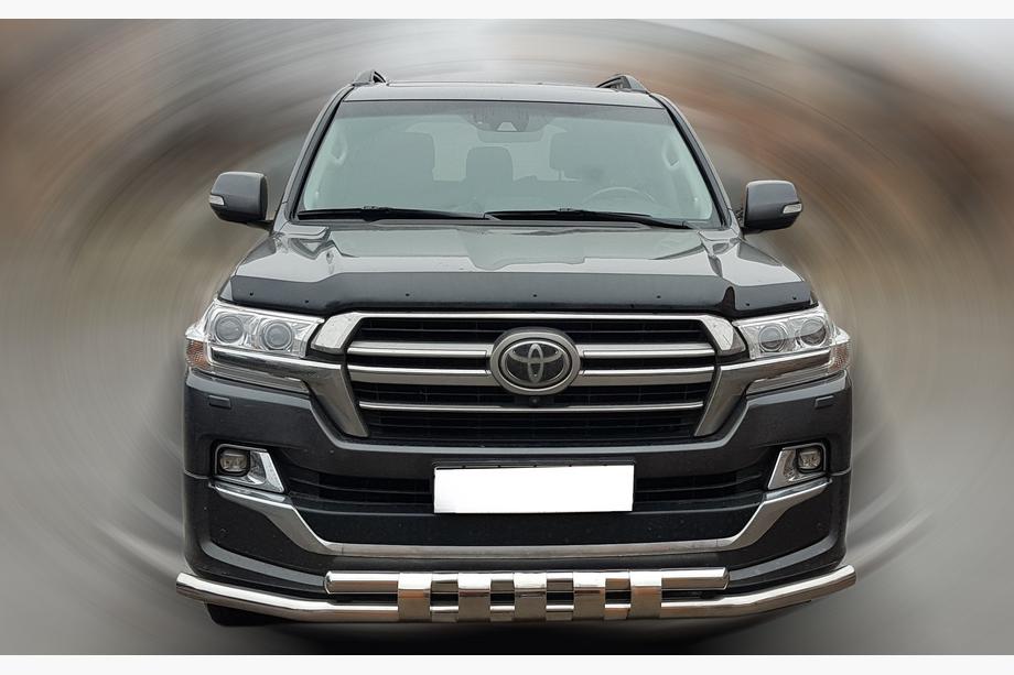 Toyota Land Cruiser 200 2007–2021 Etupuskurikaari ST015 (2015+, ruostumaton teräs) Image