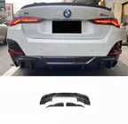 BMW 4-sarja G22/23/26 2020– Takapuskurin diffuusori V2 (i4 G26 M-Sport, hiilikuitu) kuva 1