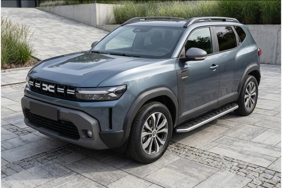 Dacia Duster 2024– Fullmond sivuportaat (2 kpl, alumiini) Image