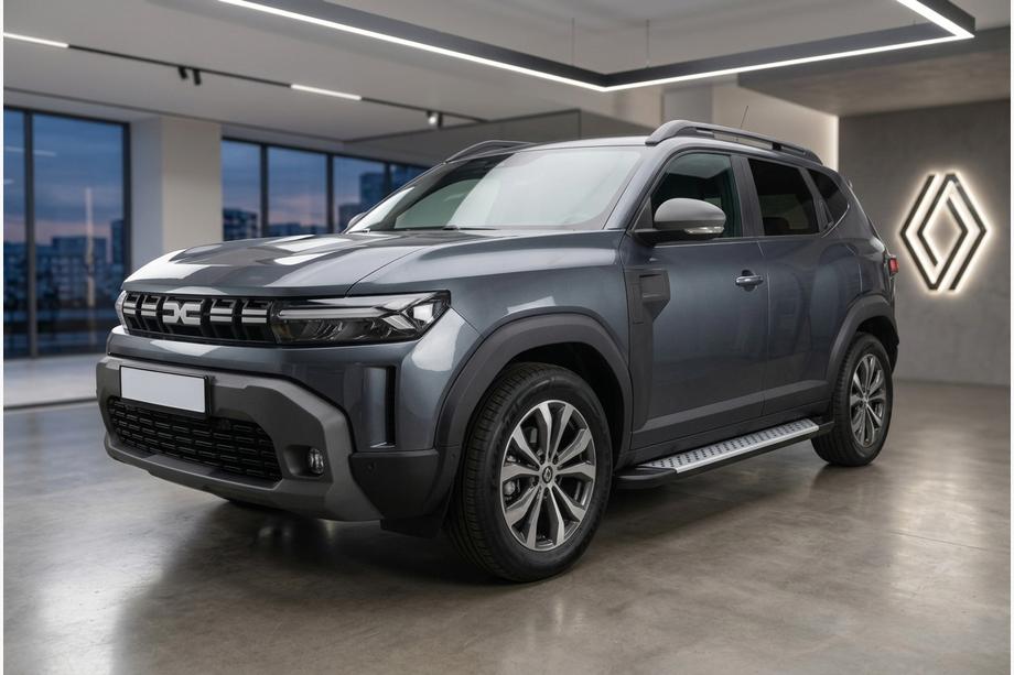 Dacia Duster 2024– Allmond Grey -sivuporrassarja (2 kpl, alumiini) Image
