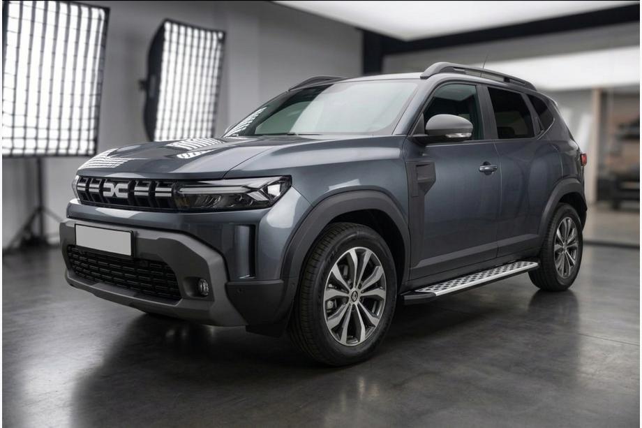 Renault Duster 2024– Sivuporrast Shining V1 (2 kpl, alumiini) Image