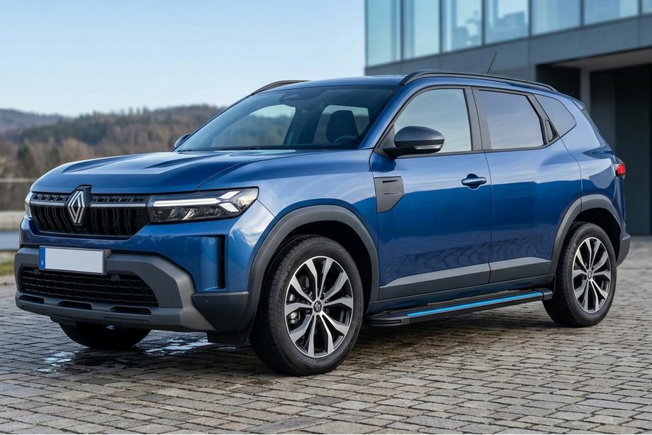 Renault Duster 2024– Maya Blue sivuaskelmat (2 kpl, alumiini) Image