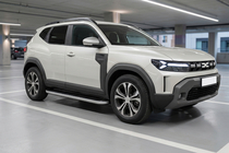Renault Duster 2024– Tayga Grey V1 sivuportaat (2 kpl, alumiini) kuva 1
