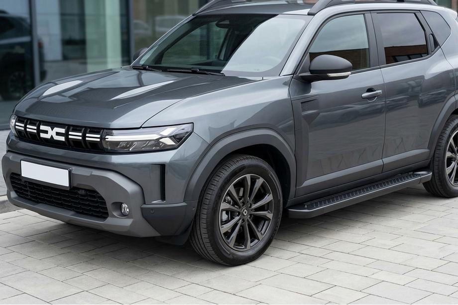 Renault Duster 2024– Allmond Black sivuaskelmat (2 kpl, alumiini) Kuva 1