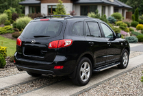 Hyundai Santa Fe 2 2006–2012 RedLine V1 sivuportaat (2 kpl, alumiini) kuva 1
