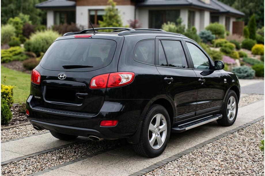 Hyundai Santa Fe 2 2006–2012 RedLine V1 sivuportaat (2 kpl, alumiini) Image