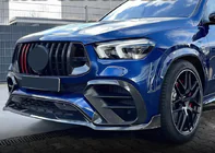 Mercedes GLE Coupé C167 2019– Jäähdyttimen säleikkö GT Panamericana GT-R Carbon (AMG-Line/GLE53/GLE63 2019-2023) kuva 9