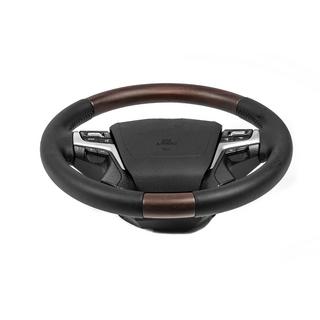 Lämmitettävä ohjauspyörä (tumma puu) Toyota Land Cruiser 200 2007–2021 kuva 4