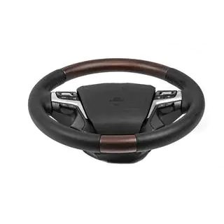 Lämmitettävä ohjauspyörä (tumma puu) Toyota Land Cruiser 200 2007–2021 kuva 4