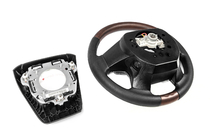 Toyota Land Cruiser Prado 150 2009–2023 Lämmitettävä ohjauspyörä (tumma puu) kuva 11