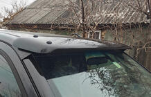 Nissan Navara 2006–2015 Tuulilasin aurinkolippa (rungolla) kuva 2