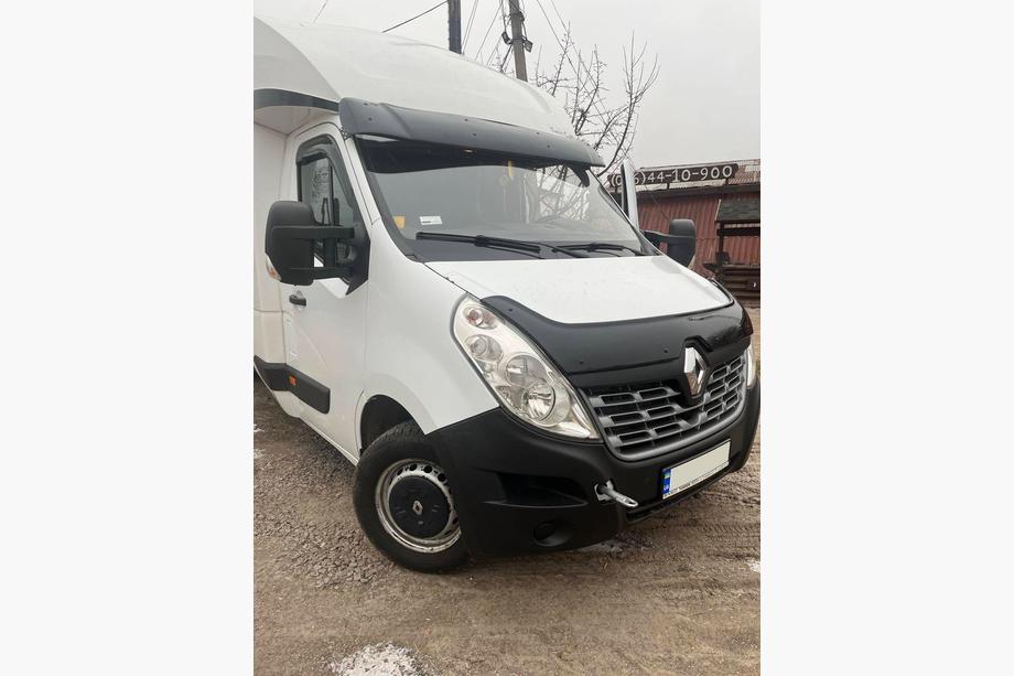 Renault Master 2011–2023 Tuulilasin lippa V1 (kiiltomusta, 5 mm) Image