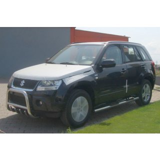 Sivusuojaputket (2 kpl, ruostumaton teräs) Suzuki Grand Vitara 2005–2017 kuva 2