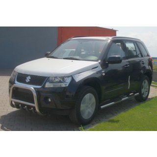 Sivusuojaputket (2 kpl, ruostumaton teräs) Suzuki Grand Vitara 2005–2017 kuva 3