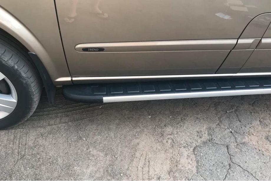 Mercedes Vito W639 2004–2014 Duru sivuportaat (2 kpl, alumiini) Lyhyt ja keskipitkä Kuva 2