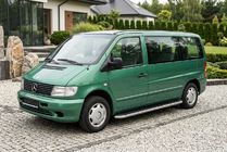 Mercedes Vito W638 1996–2003 Maydos V1 sivuportaat (2 kpl, alumiini ↗ ruostumaton teräs) kuva 1