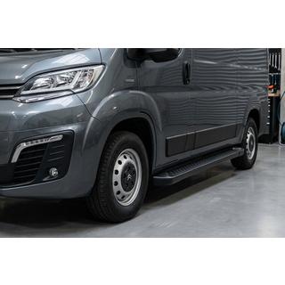 Allmond Black sivuportaat (2 kpl, alumiini) kuva 1
