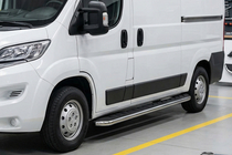 Citroen Jumper 2007–2025 Maydos V1 sivuportaat (2 kpl, alumiini ↗ ruostumaton teräs) kuva 1
