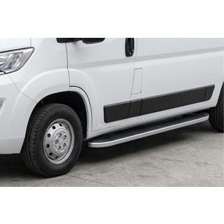 Tayga Grey -sivuaskelmat (2 kpl, alumiini) kuva 1