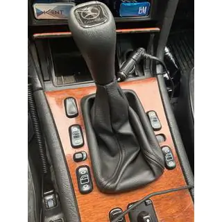 Vaihdekepin nuppi (nahka) Mercedes E-sarja W210 1995–2002 kuva 1