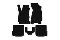 Audi A4 B5 1994–2001 Kumimatot Carsuit (Sedan, mustat) kuva 1