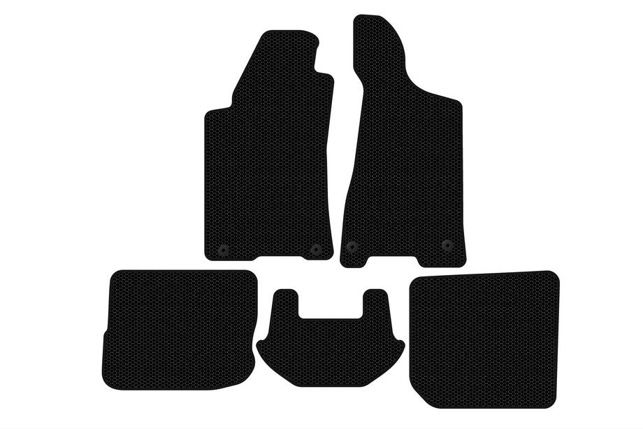 Audi 80/90 1987–1996 Kumimatot Carsuit (1991-1996, Sedan, mustat) Image