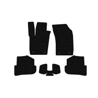 Kumimatot Carsuit (HB, 3-ovinen, mustat) Audi A1 2010–2018 kuva 1