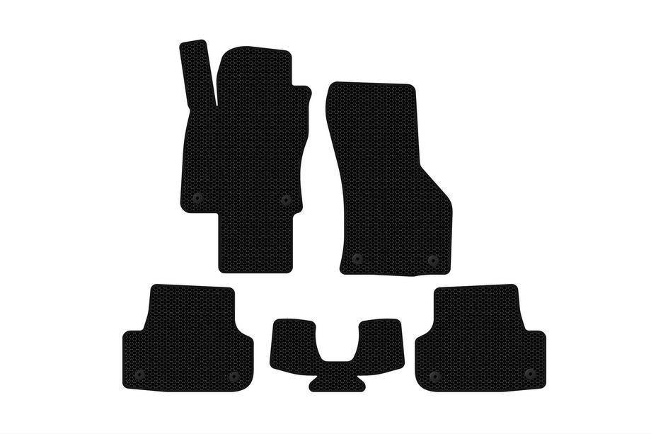 Audi A3 2012–2020 Kumimatot Carsuit (E-tron, Sportback, mustat) Kuva 1
