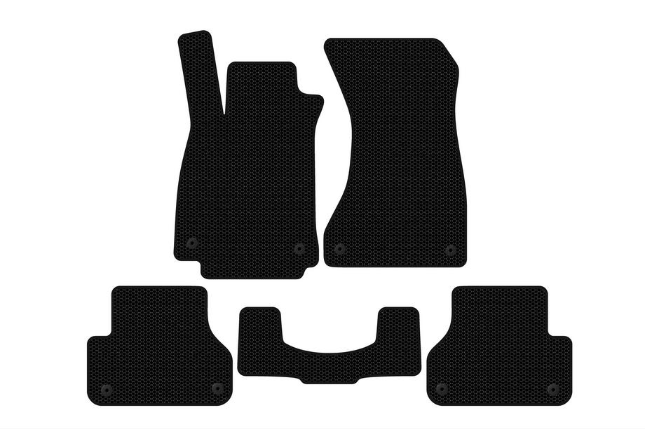 Audi A5 2016–2025 Kumimatot Carsuit V1 (Sportback, mustat) Image