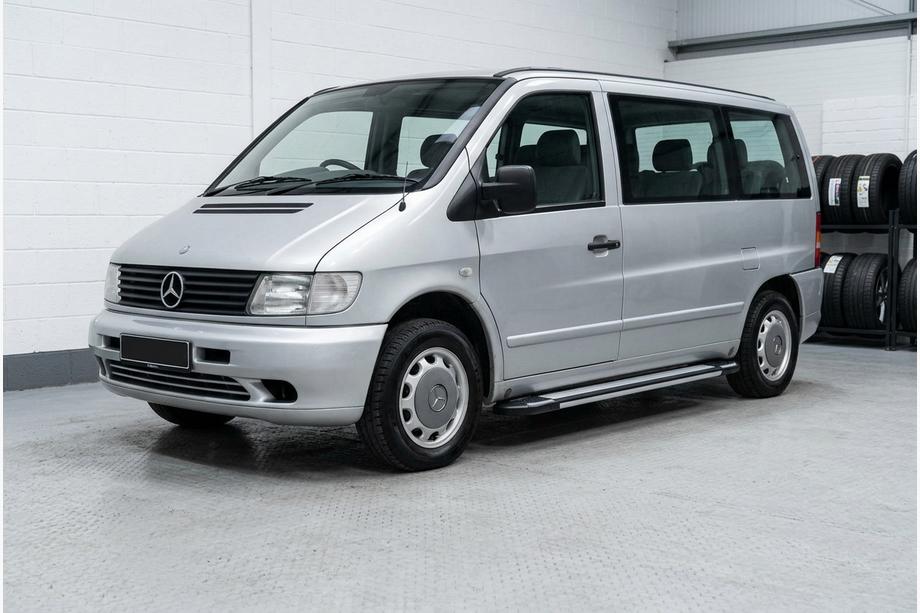Mercedes Vito W638 1996–2003 Rainbow sivuportaat (2 kpl, alumiini) Image